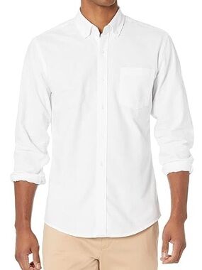 Croft & Barrow Men's White Shirt Jacket